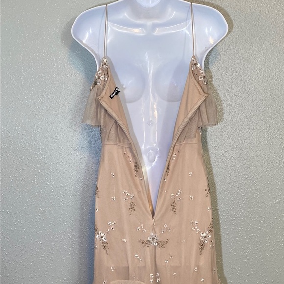 Gianni Bini Pink Sleeveless Tiered Maxi Dress - Picture 5 of 11